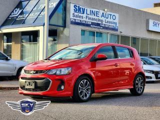 Used 2018 Chevrolet Sonic - TURBO LT | SUNROOF | ACCIDENT FREE |ANDROID AUTO/CARPLAY |HEATED SEATS for sale in Concord, ON