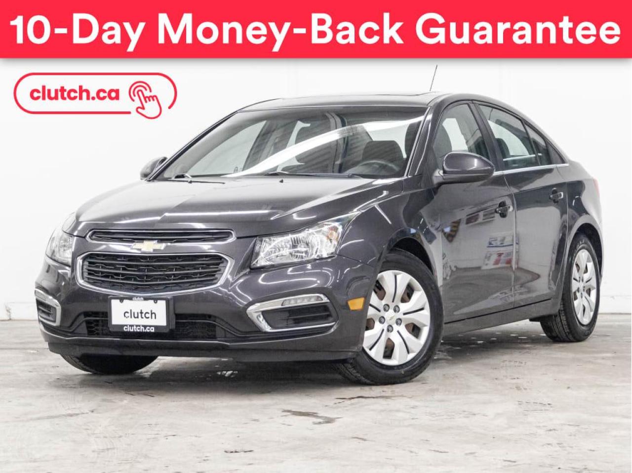 Used 2015 Chevrolet Cruze 1LT w/ Sun & Sound Pkg w/ Rearview cam, Bluetooth, A/C for sale in Toronto, ON