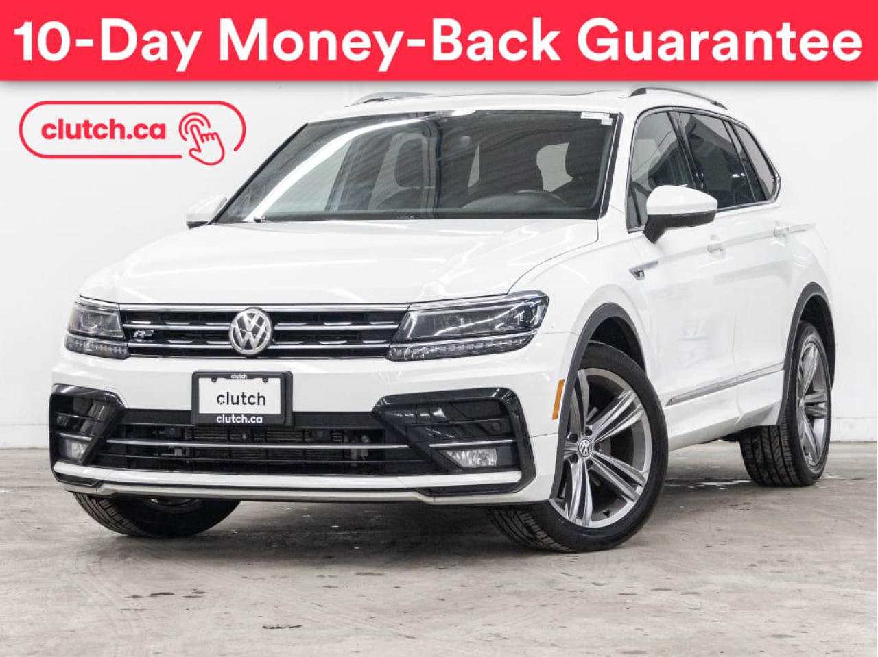 Used 2018 Volkswagen Tiguan Highline R-Line AWD w/ Apple CarPlay & Android Auto, Adaptive Cruise, 360 View Cam for sale in Toronto, ON