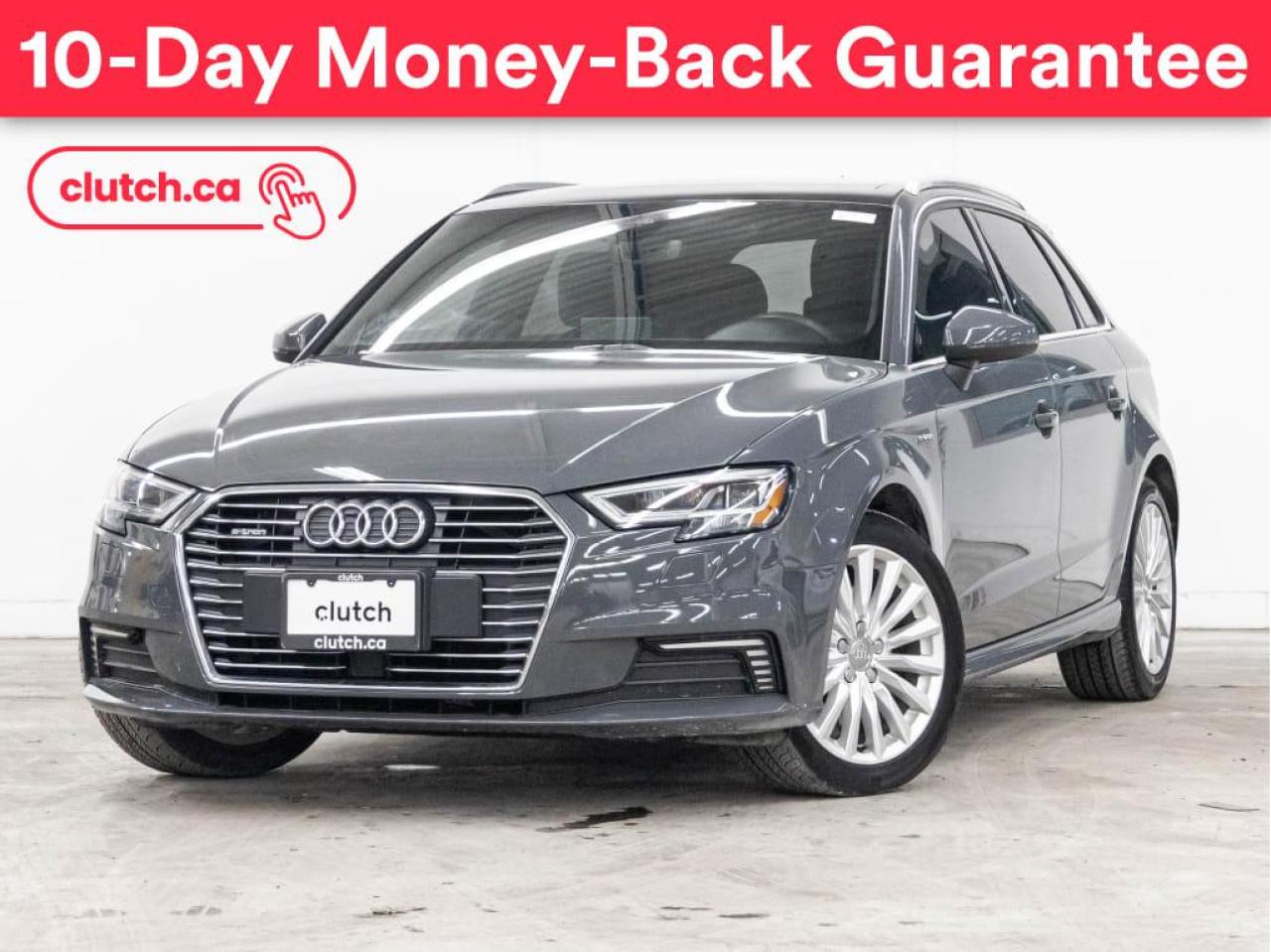 Used 2018 Audi A3 e-tron Technik w/ Apple CarPlay, Bluetooth, Nav for sale in Toronto, ON