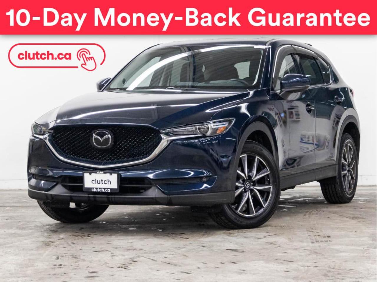 Used 2018 Mazda CX-5 GT w/ Tech Pkg w/ Rearview Cam, Bluetooth, Nav for sale in Toronto, ON