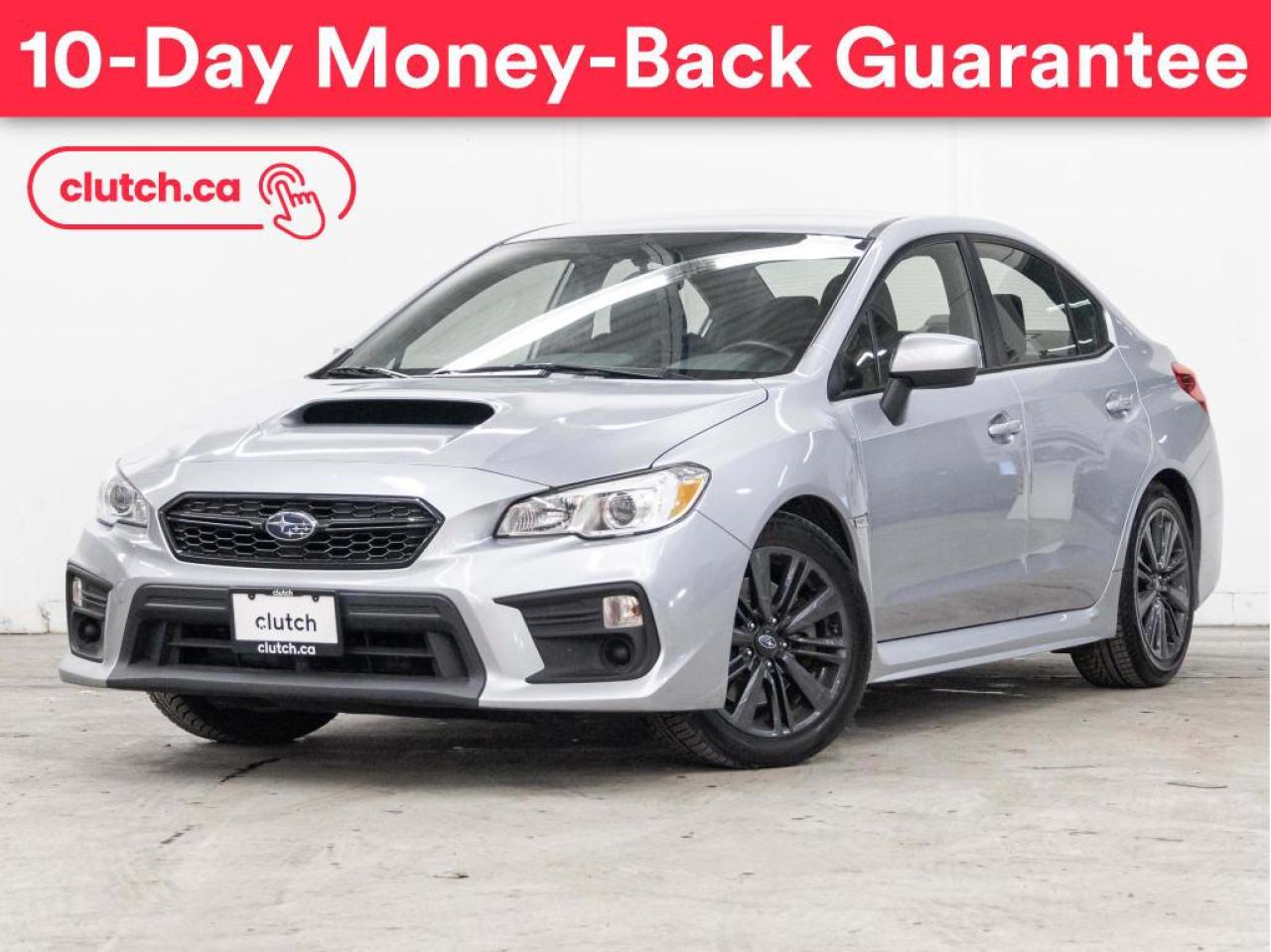 Used 2018 Subaru WRX Base w/ Rearview Cam, Bluetooth, A/C for sale in Toronto, ON