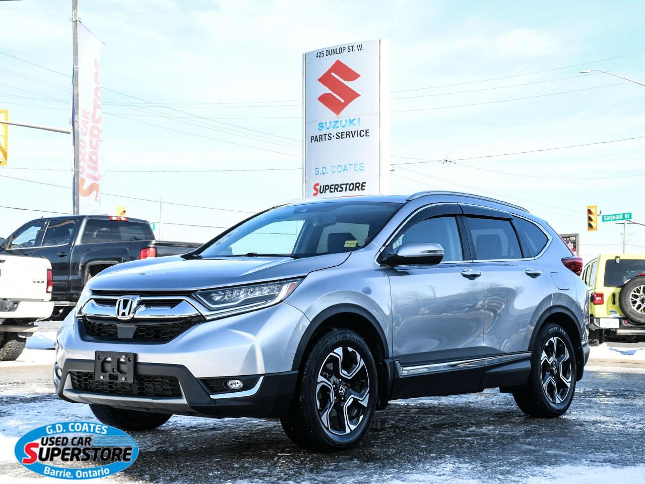 Used 2017 Honda CR-V Touring AWD for sale in Barrie, ON