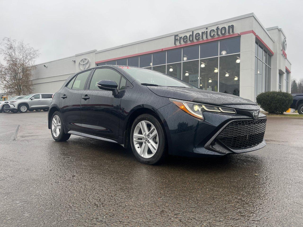 Used 2022 Toyota Corolla Hatchback for sale in Fredericton, NB