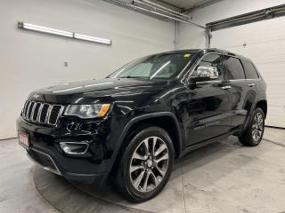 Used 2018 Jeep Grand Cherokee LIMITED 4x4 | SAFETY PKG | HTD/COOLED LEATHER |NAV for sale in Ottawa, ON