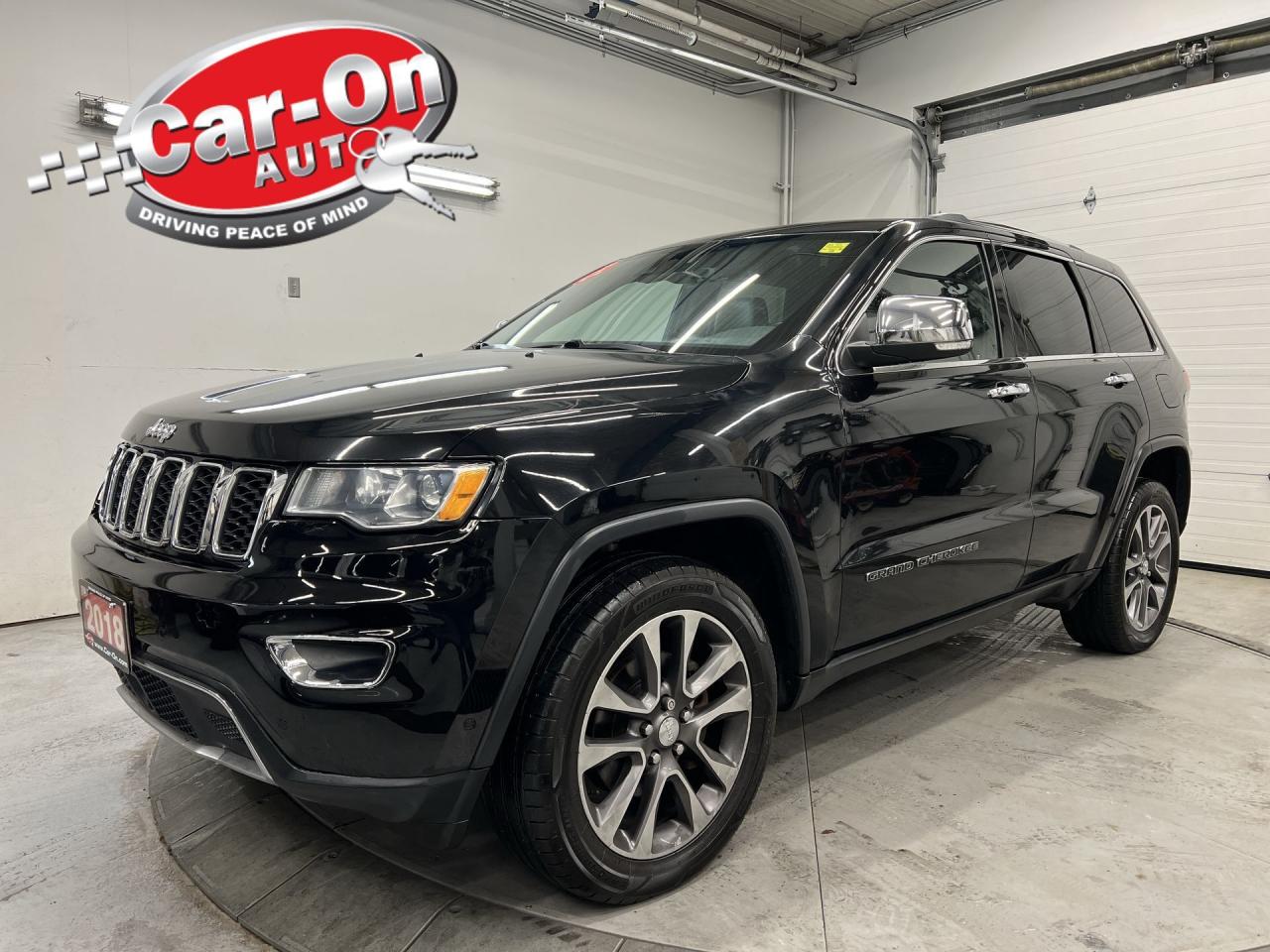 Used 2018 Jeep Grand Cherokee LIMITED 4x4 | SAFETY PKG | HTD/COOLED LEATHER |NAV for sale in Ottawa, ON