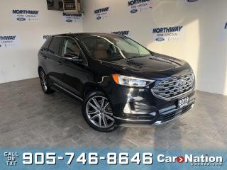 Used 2019 Ford Edge TITANIUM PLUS PKG | AWD | LEATHER |PANO ROOF |NAV for sale in Brantford, ON