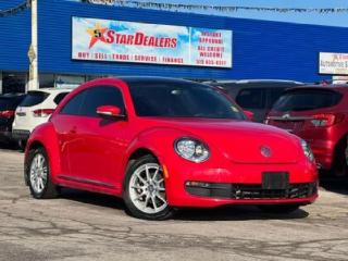 Used 2016 Volkswagen Beetle TREDNLINE PANORAMIC SUNROOF LOADED MINT CONDITION! for sale in London, ON
