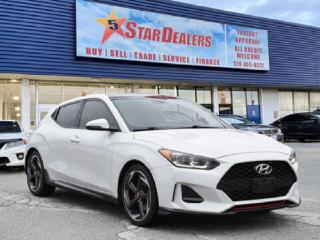 Used 2020 Hyundai Veloster NAV LEATHER SUNROOF LOADED! WE FINANCE ALL CREDIT for sale in London, ON