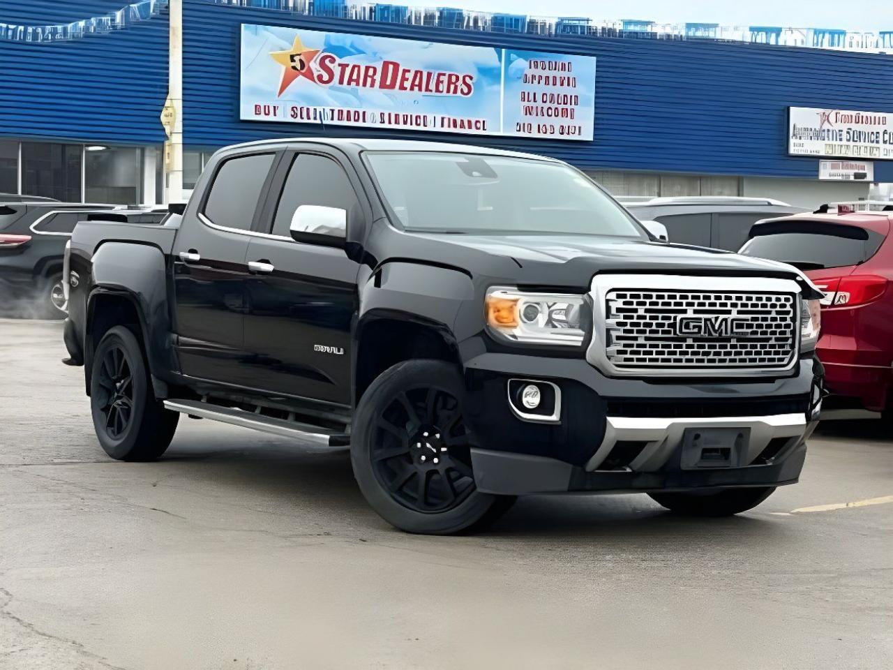 Used 2018 GMC Canyon 4WD Crew Denali V6 LEATHER NAV WE FINANCE ALL CR. for sale in London, ON