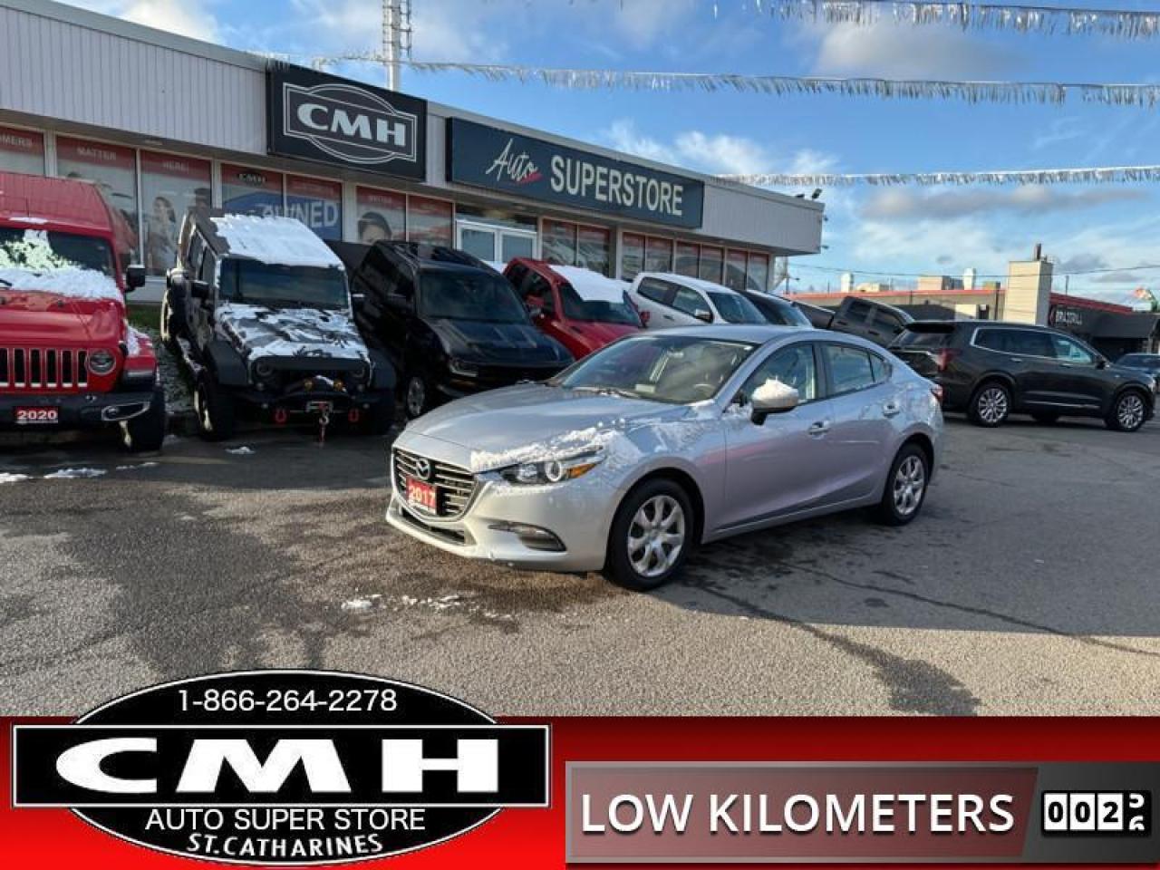 Used 2017 Mazda MAZDA3 GX  **LOW KMS - NAVIGATION** for sale in St. Catharines, ON