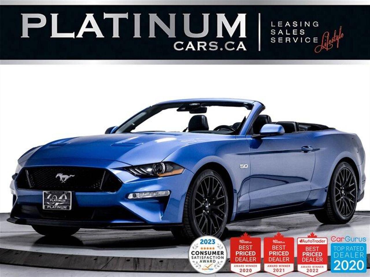 Used 2020 Ford Mustang GT PREMIUM,RWD,V8,460HP,CONVERTIBLE,NAVI,CAM for sale in Toronto, ON
