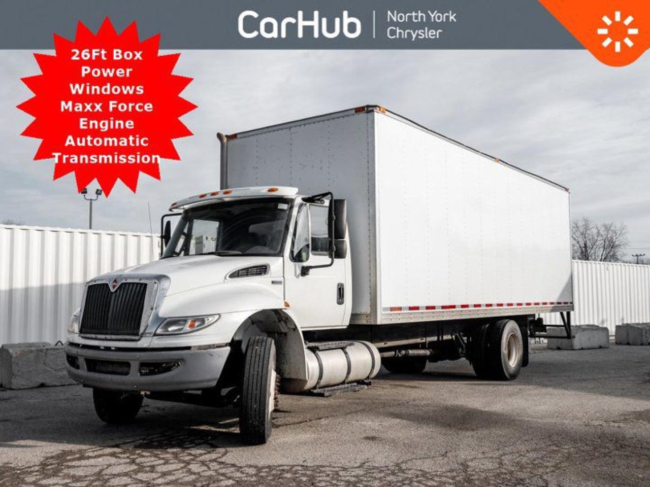 Used 2015 International 4300 26Ft Box Power Windows Maxx Force Engine Automatic for sale in Thornhill, ON