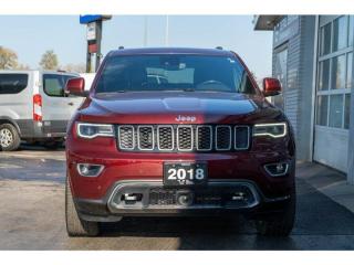 Used 2018 Jeep Grand Cherokee Sterling Edition - HEMI!! Navigation, Pano Sunroof, Adaptive Cruise, Hitch, Heated Seats & More! for sale in Guelph, ON