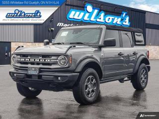*This Ford Bronco Comes Equipped with These Options*Dealer Certified Pre-Owned. This Ford Bronco boasts a 2.3 L engine powering its polished transmission. Reverse Camera, Leather, Air Conditioning, Bluetooth, Tilt Steering Wheel, Steering Radio Controls, Power Windows, Power Locks, Traction Control, Power Mirrors, Android Auto / Apple CarPlay.*Visit Us Today *Test drive this must-see, must-drive, must-own beauty today at Mark Wilsons Better Used Cars, 5055 Whitelaw Road, Guelph, ON N1H 6J4.650+ VEHICLES! ONE MASSIVE LOCATION!HASSLE-FREE, NO-HAGGLE, LIVE MARKET PRICING!FINANCING! - Better than bank rates! 6 Months, No Payments available on approved credit OAC. Zero Down Available. We have expert credit specialists to secure the best possible rate for you! We are your financing broker, let us do all the leg work on your behalf! Click the RED Apply for Financing button to the right to get started or drop in today!BAD CREDIT APPROVED HERE! - You dont need perfect credit to get a vehicle loan at Mark Wilsons Better Used Cars! We have a dedicated team of credit rebuilding experts on hand to help you get the car of your dreams!WE LOVE TRADE-INS! - Hassle free top dollar trade-in values!HISTORY: Free Carfax report included.EXTENDED WARRANTY: Available30 DAY WARRANTY INCLUDED: 30 Days, or 3,000 km (mechanical items only). No Claim Limit (abuse not covered)5 Day Exchange Privilege! *(Some conditions apply)CASH PRICES SHOWN: Excluding HST and Licensing Fees.2019 - 2024 vehicles may be daily rentals. Please inquire with your Salesperson.