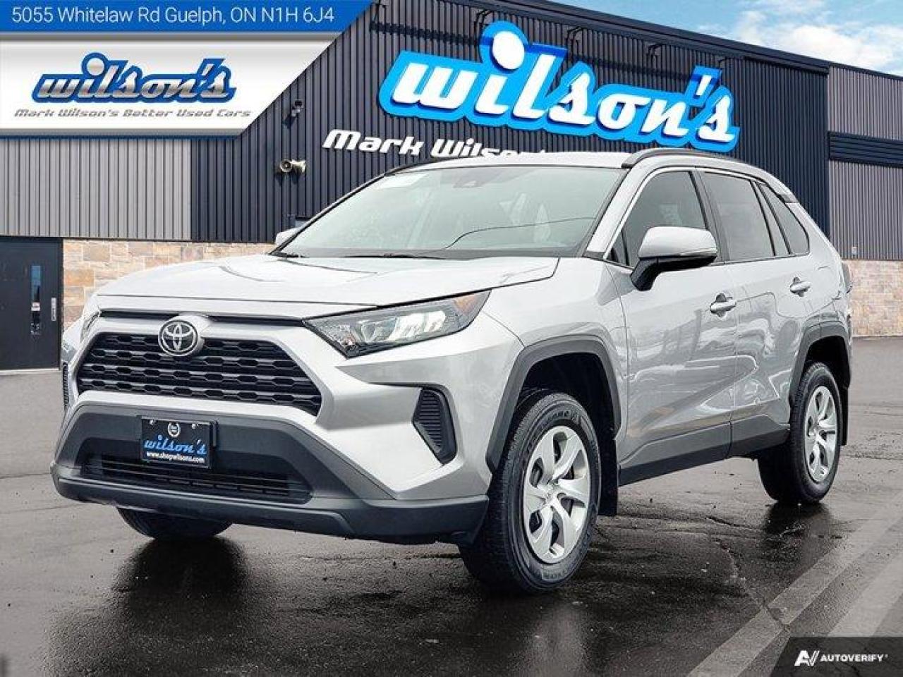 Used 2020 Toyota RAV4 LE AWD, Adaptive Cruise, Heated Seats, Blind Spot Alert, CarPlay, Bluetooth, Rear Camera, and more! for sale in Guelph, ON