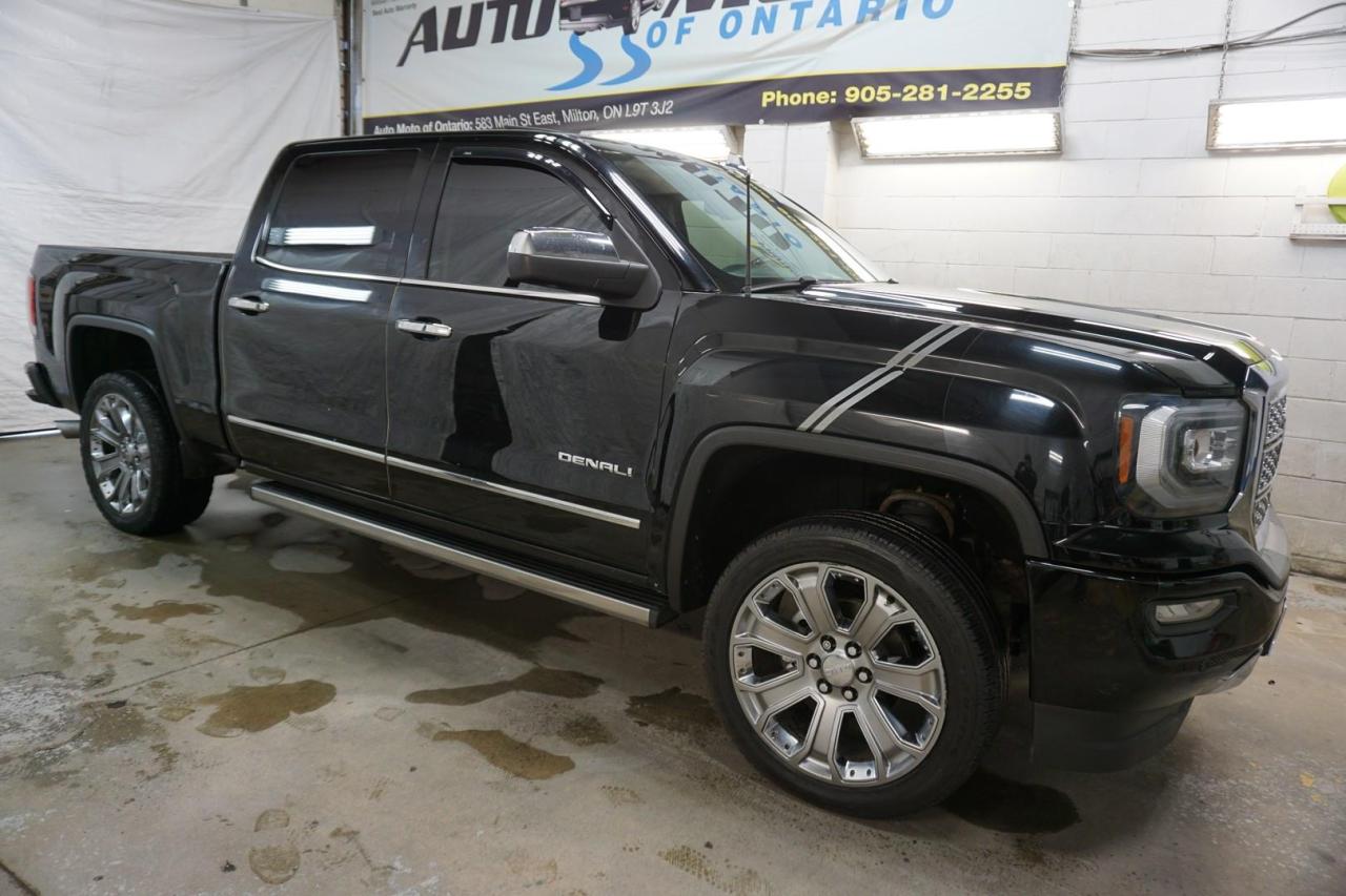 2016 GMC Sierra 1500 6.2L DENALI CREW LONG 4WD CERTIFIED NAVI CAMERA HEAT/COLD POWER LEATHER SEATS HEATED STEERING