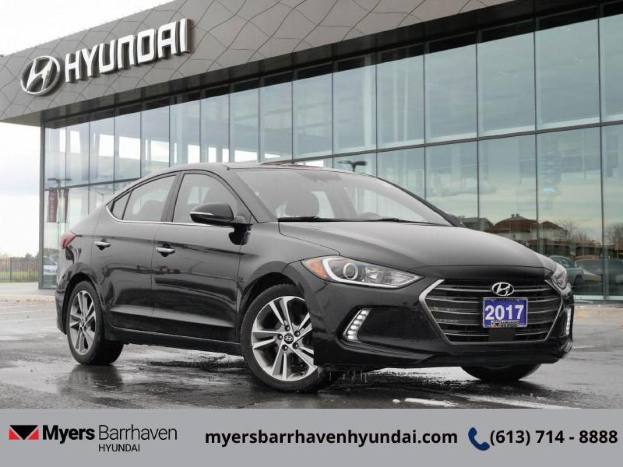 Used 2017 Hyundai Elantra Limited SE  - Sunroof -  Leather Seats - $123 B/W for sale in Nepean, ON