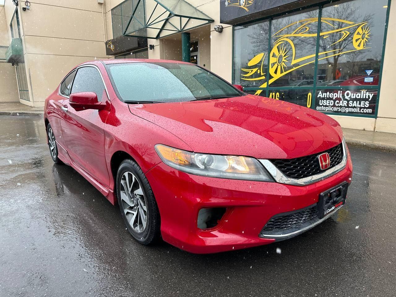 Used 2014 Honda Accord 2dr I4 CVT EX-L w/Navi for sale in North York, ON