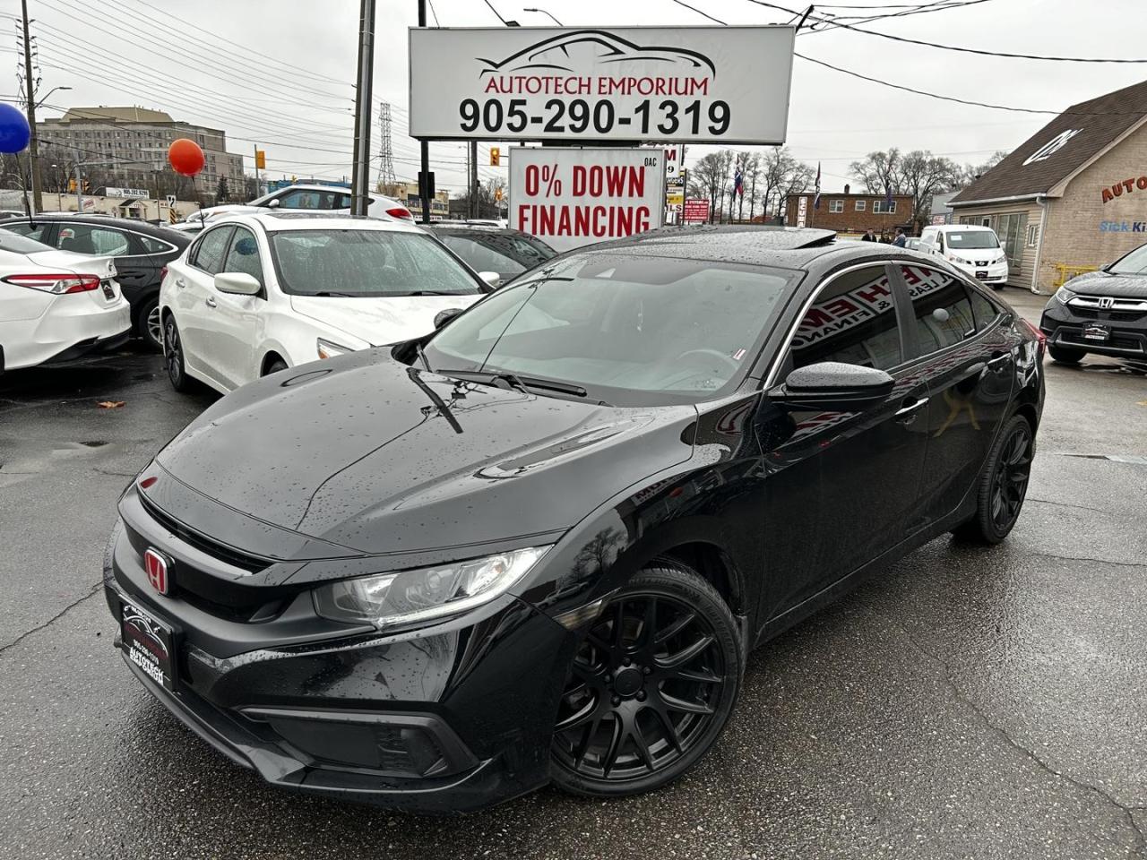 Used 2020 Honda Civic EX Sunroof / Push/Remote Start / Dual Climate / Blind Camera for sale in Mississauga, ON