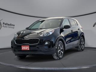 <b>Heated Seats,  Apple CarPlay,  Android Auto,  Aluminum Wheels,  TouchScreen!<br> <br></b><br>  Previous Daily Rental*   <br><br>This Kia Sportage is the best performer in its class, offering loads of luxuries and and a capable ride for a very reasonable price tag. This  2021 Kia Sportage is fresh on our lot in Sudbury. <br> <br>This 2021 Kia Sportage ranks as one of the best Crossover SUVs and with a good set of reasons. It has one of the best interiors in its class, a generous cargo space, excellent power and handling, and a modern, distinctive, ageless design. Comfortable, composed and highly capable on the road and for light off-roading, this Kia Sportage definitely deserves your consideration.This  SUV has 89,084 kms. Its  black in colour  . It has an automatic transmission and is powered by a  2.4L I4 16V GDI DOHC engine.  This unit has some remaining factory warranty for added peace of mind. <br> <br> Our Sportages trim level is LX. This capable all wheel drive Sportage LX holds the reputation of high value features at an approachable price. With Apple CarPlay and Android Auto, a sleek 8 inch touchscreen display and Bluetooth streaming audio to keep you connected in its modern interior, complete with heated seats, steering wheel audio controls, drive mode select and remote keyless entry. The exterior features stylish aluminum wheels, fog lights, heated side mirrors, a rear view camera and chrome accents to cement that luxury feel. This vehicle has been upgraded with the following features: Heated Seats,  Apple Carplay,  Android Auto,  Aluminum Wheels,  Touchscreen,  Streaming Audio,  Remote Keyless Entry. <br> <br>To apply right now for financing use this link : <a href=https://www.palladinohonda.com/finance/finance-application target=_blank>https://www.palladinohonda.com/finance/finance-application</a><br><br> <br/><br>Palladino Honda is your ultimate resource for all things Honda, especially for drivers in and around Sturgeon Falls, Elliot Lake, Espanola, Alban, and Little Current. Our dealership boasts a vast selection of high-class, top-quality Honda models, as well as expert financing advice and impeccable automotive service. These factors arent what set us apart from other dealerships, though. Rather, our uncompromising customer service and professionalism make every experience unforgettable, and keeps drivers coming back. The advertised price is for financing purchases only. All cash purchases will be subject to an additional surcharge of $2,501.00. This advertised price also does not include taxes and licensing fees.<br> Come by and check out our fleet of 110+ used cars and trucks and 60+ new cars and trucks for sale in Sudbury.  o~o