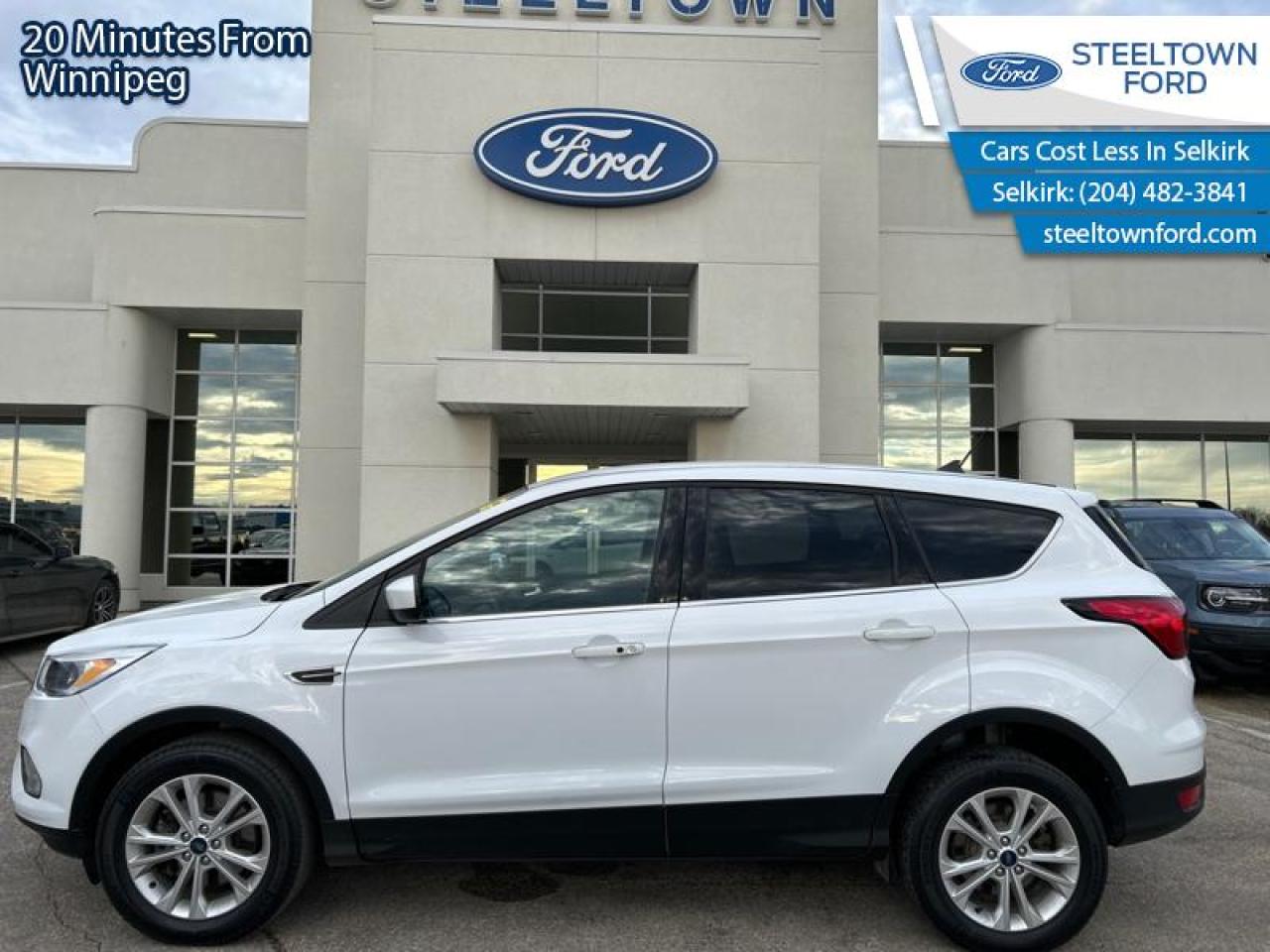 Used 2019 Ford Escape SEL 4WD  - Heated Seats -  Android Auto for sale in Selkirk, MB