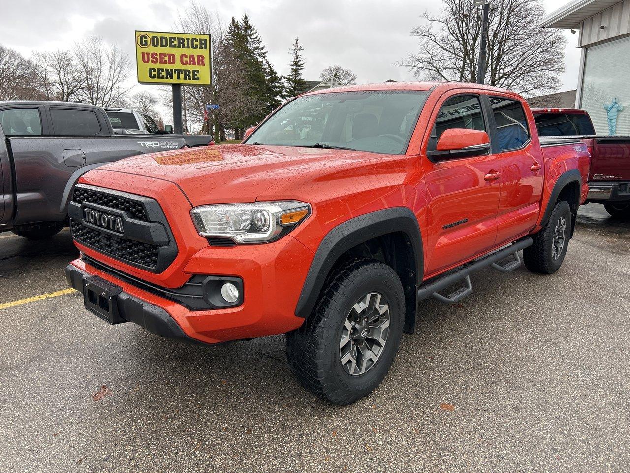 Used 2017 Toyota Tacoma 4WD Double Cab V6 Auto TRD Off Road for sale in Goderich, ON