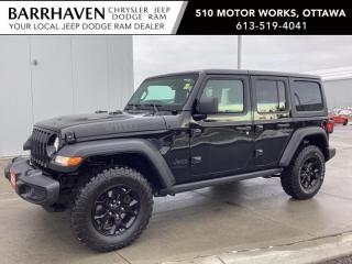 Used 2021 Jeep Wrangler Unlimited Unlimited Willys 4x4 for sale in Ottawa, ON