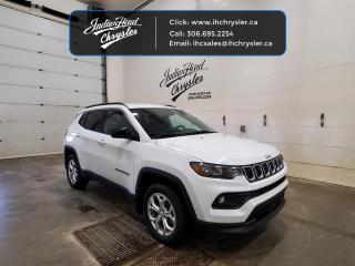 <b>Heated Steering Wheel,  Remote Start,  Climate Control,  Proximity Key,  Heated Seats!</b><br> <br> <br> <br>  Delivering a contemporary twist on iconic Jeep styling, this 2024 Compass is the perfect mix of rugged and refined. <br> <br>Keeping with quintessential Jeep engineering, this 2024 Compass sports a striking exterior design, with an extremely refined interior, loaded with the latest and greatest safety, infotainment and convenience technology. This SUV also has the off-road prowess to booth, with rugged build quality and great reliability to ensure that you get to your destination and back, as many times as you want. <br> <br> This white SUV  has a 8 speed automatic transmission and is powered by a  200HP 2.0L 4 Cylinder Engine.<br> <br> Our Compasss trim level is North. This Compass North steps things up with a heated steering wheel, dual-zone climate control, remote engine start, roof rack rails, front fog lamps and cornering headlamps, in addition to heated front seats, a 10.1-inch infotainment screen powered by Uconnect 5 with Apple CarPlay and Android Auto, towing equipment including trailer sway control, push button start, air conditioning, cruise control with steering wheel controls, and front and rear cupholders. Safety features also include lane keeping assist with lane departure warning, forward collision warning with active braking, driver monitoring alert, and a rearview camera. This vehicle has been upgraded with the following features: Heated Steering Wheel,  Remote Start,  Climate Control,  Proximity Key,  Heated Seats,  Led Lights,  Lane Keep Assist. <br><br> View the original window sticker for this vehicle with this url <b><a href=http://www.chrysler.com/hostd/windowsticker/getWindowStickerPdf.do?vin=3C4NJDBNXRT106474 target=_blank>http://www.chrysler.com/hostd/windowsticker/getWindowStickerPdf.do?vin=3C4NJDBNXRT106474</a></b>.<br> <br>To apply right now for financing use this link : <a href=https://www.indianheadchrysler.com/finance/ target=_blank>https://www.indianheadchrysler.com/finance/</a><br><br> <br/> Weve discounted this vehicle $4701. See dealer for details. <br> <br>At Indian Head Chrysler Dodge Jeep Ram Ltd., we treat our customers like family. That is why we have some of the highest reviews in Saskatchewan for a car dealership!  Every used vehicle we sell comes with a limited lifetime warranty on covered components, as long as you keep up to date on all of your recommended maintenance. We even offer exclusive financing rates right at our dealership so you dont have to deal with the banks.
You can find us at 501 Johnston Ave in Indian Head, Saskatchewan-- visible from the TransCanada Highway and only 35 minutes east of Regina. Distance doesnt have to be an issue, ask us about our delivery options!

Call: 306.695.2254<br> Come by and check out our fleet of 40+ used cars and trucks and 80+ new cars and trucks for sale in Indian Head.  o~o