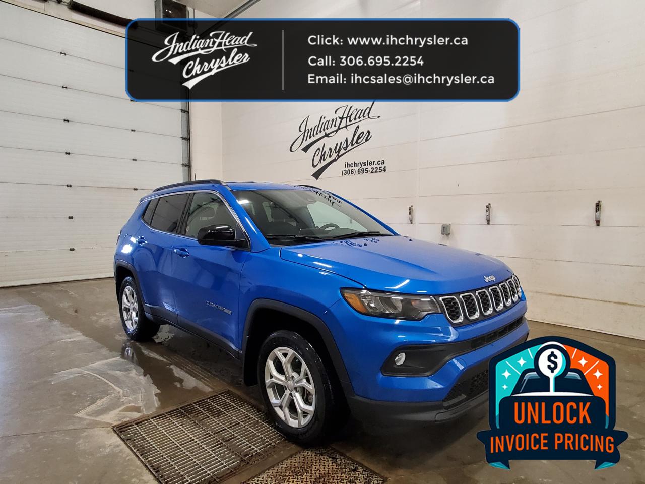 New 2024 Jeep Compass North -  Remote Start for sale in Indian Head, SK