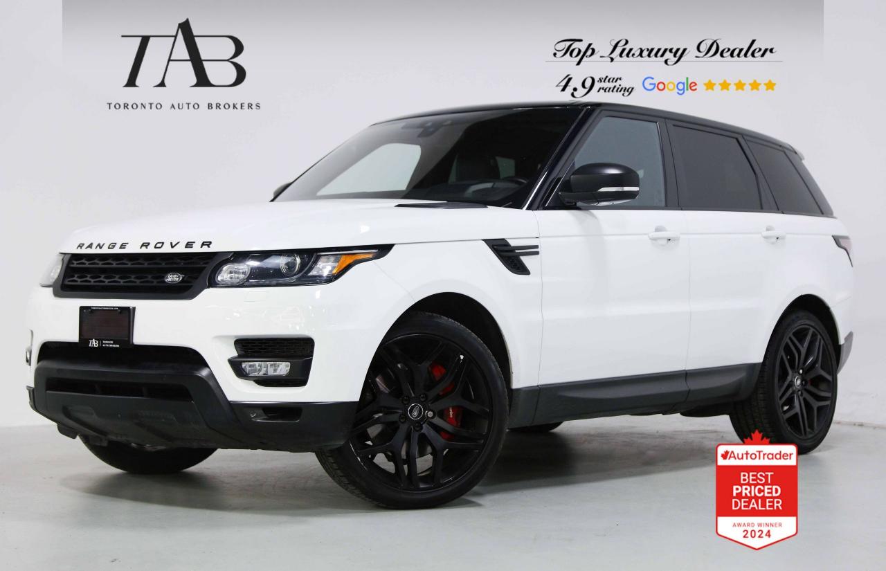 This Beautiful 2017 Land Rover Range Rover Sport Supercharged is a Canadian vehicle that is known for its performance, upscale features, and off-road capabilities. It is powered by a potent 5.0-liter supercharged V8 engine, producing around 510 horsepower.

Key Features Includes:

- Navigation
- Bluetooth
- Heads up Display
- Backup Camera
- Parking Sensors
- Panoramic Sunroof
- Apple Carplay
- Android Auto
- Sirius XM Radio
- Front and Rear Heated Seats
- Front Ventilated Seats
- Heated Steering Wheel
- Cruise Control
- Blind Spot Monitoring
- Lane Keep Assist
- Terrain Response System
- Dynamic Stability Control
- Red Brake Calipers
- 22" Alloy Wheels

NOW OFFERING 3 MONTH DEFERRED FINANCING PAYMENTS ON APPROVED CREDIT. 

Looking for a top-rated pre-owned luxury car dealership in the GTA? Look no further than Toronto Auto Brokers (TAB)! Were proud to have won multiple awards, including the 2023 GTA Top Choice Luxury Pre Owned Dealership Award, 2023 CarGurus Top Rated Dealer, 2024 CBRB Dealer Award, the Canadian Choice Award 2024, the 2023 Three Best Rated Dealer Award, and many more!

With 30 years of experience serving the Greater Toronto Area, TAB is a respected and trusted name in the pre-owned luxury car industry. Our 30,000 sq.Ft indoor showroom is home to a wide range of luxury vehicles from top brands like BMW, Mercedes-Benz, Audi, Porsche, Land Rover, Jaguar, Aston Martin, Bentley, Maserati, and more. And we dont just serve the GTA, were proud to offer our services to all cities in Canada, including Vancouver, Montreal, Calgary, Edmonton, Winnipeg, Saskatchewan, Halifax, and more.

At TAB, were committed to providing a no-pressure environment and honest work ethics. As a family-owned and operated business, we treat every customer like family and ensure that every interaction is a positive one. Come experience the TAB Lifestyle at its truest form, luxury car buying has never been more enjoyable and exciting!

We offer a variety of services to make your purchase experience as easy and stress-free as possible. From competitive and simple financing and leasing options to extended warranties, aftermarket services, and full history reports on every vehicle, we have everything you need to make an informed decision. We welcome every trade, even if youre just looking to sell your car without buying, and when it comes to financing or leasing, we offer same day approvals, with access to over 50 lenders, including all of the banks in Canada. Feel free to check out your own Equifax credit score without affecting your credit score, simply click on the Equifax tab above and see if you qualify.

So if youre looking for a luxury pre-owned car dealership in Toronto, look no further than TAB! We proudly serve the GTA, including Toronto, Etobicoke, Woodbridge, North York, York Region, Vaughan, Thornhill, Richmond Hill, Mississauga, Scarborough, Markham, Oshawa, Peteborough, Hamilton, Newmarket, Orangeville, Aurora, Brantford, Barrie, Kitchener, Niagara Falls, Oakville, Cambridge, Kitchener, Waterloo, Guelph, London, Windsor, Orillia, Pickering, Ajax, Whitby, Durham, Cobourg, Belleville, Kingston, Ottawa, Montreal, Vancouver, Winnipeg, Calgary, Edmonton, Regina, Halifax, and more.

Call us today or visit our website to learn more about our inventory and services. And remember, all prices exclude applicable taxes and licensing, and vehicles can be certified at an additional cost of $799.