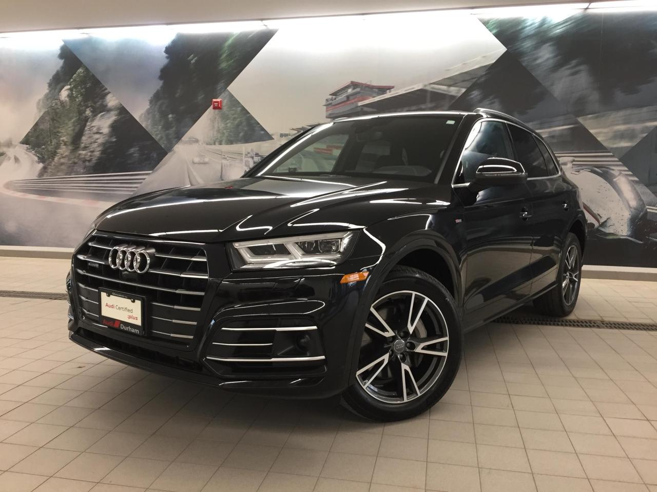 Used 2020 Audi Q5 2.0T Technik + Wireless Charger | Top View Cam for sale in Whitby, ON