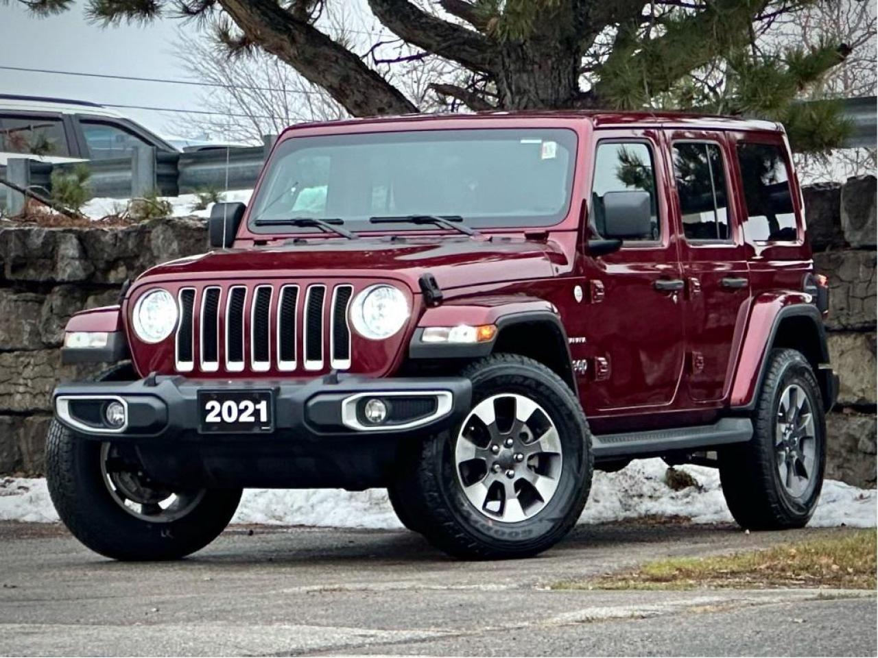Used 2021 Jeep Wrangler UNLIMITED SAHARA 4X4 | CARPLAY | HEATED SEATS for sale in Waterloo, ON