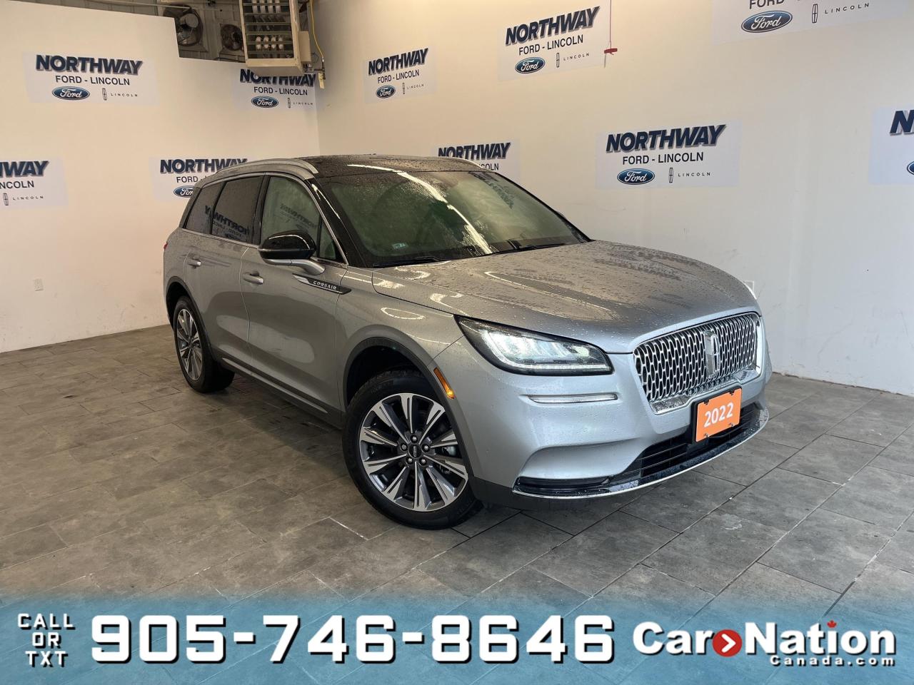 Used 2022 Lincoln Corsair RESERVE | AWD | ELEMENTS PKG | LEATHER | ROOF|NAV for sale in Brantford, ON