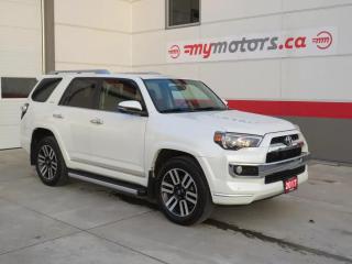 Used 2017 Toyota 4Runner Limited (**4X4**7 SEATER**ALLOY WHEELS**FOG LIGHTS**LEATHER**POWER DRIVERS SEAT**SUNROOF**NAVIGATION**BACKUP CAMERA**DUAL CLIMATE CONTROL**HEATED/COOLED SEATS**PARKING SENSORS**PUSH BUTTON START**MEMORY DRIVERS SEAT**JBL SOUND SYSTEM**) for sale in Tillsonburg, ON