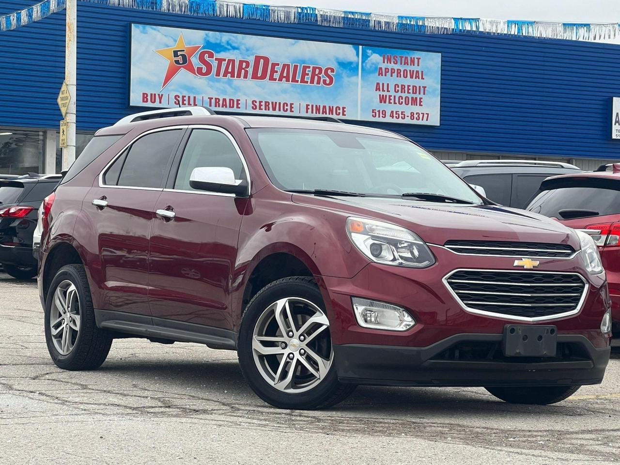 Used 2017 Chevrolet Equinox LEATHER H-SEATS R-CAM MINT! WE FINANCE ALL CREDIT! for sale in London, ON