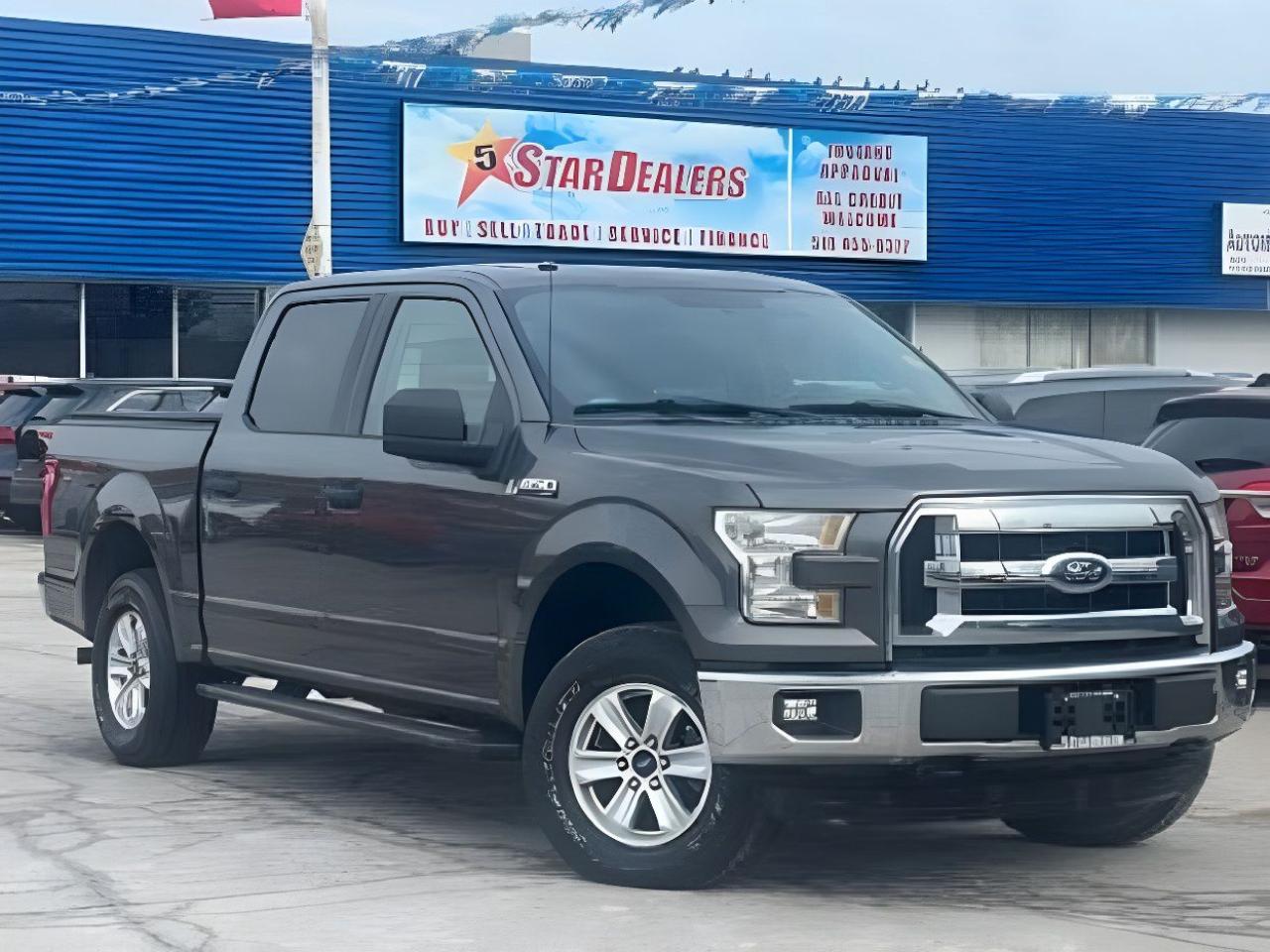 4WD SuperCrew 145  XLT MINT! WE FINANCE ALL CREDIT! 500+ VEHICLES IN STOCK
Instant Financing Approvals CALL OR TEXT 519+702+8888! Our Team will secure the Best Interest Rate from over 30 Auto Financing Lenders that can get you APPROVED! We also have access to in-house financing and leasing to help restore your credit.
Financing available for all credit types! Whether you have Great Credit, No Credit, Slow Credit, Bad Credit, Been Bankrupt, On Disability, Or on a Pension,  for your car loan Guaranteed! For Your No Hassle, Same Day Auto Financing Approvals CALL OR TEXT 519+702+8888.
$0 down options available with low monthly payments! At times a down payment may be required for financing. Apply with Confidence at https://www.5stardealer.ca/finance-application/ Looking to just sell your vehicle? WE BUY EVERYTHING EVEN IF YOU DONT BUY OURS: https://www.5stardealer.ca/instant-cash-offer/
The price of the vehicle includes a $480 administration charge. HST and Licensing costs are extra.
*Standard Equipment is the default equipment supplied for the Make and Model of this vehicle but may not represent the final vehicle with additional/altered or fewer equipment options.