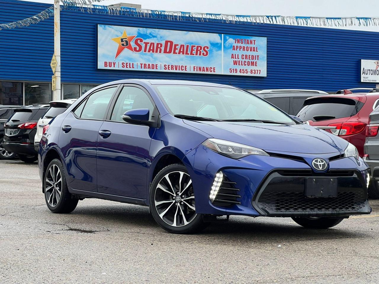 Used 2017 Toyota Corolla LEATHER SUNROOF H-SEATS! WE FINANCE ALL CREDIT! for sale in London, ON