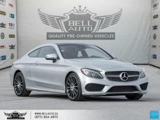 Used 2017 Mercedes-Benz C-Class C 300, Coupe, AMGPkg, Navi, Pano, BackUpCam, RedLeather, NoAccident, AmbientLight for sale in Toronto, ON