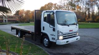 2008 GMC W3500 Flat Deck Diesel, 4 cylinder, 2 door, automatic, 4X2, cruise control, air conditioning, AM/FM radio, exhaust brake, idle speed knob, overhead storage compartments, outside storage compartment, folding middle seat, CD player, power door locks, power windows, power mirrors, white exterior, grey interior, cloth. Measurements: 16 foot long, 8 foot wide flat deck.(All the measurements are deemed to be true but are not guaranteed). Certificate and Decal Valid to October 2024 $23,530.00 plus $375 processing fee, $23,905.00 total payment obligation before taxes.  Listing report, warranty, contract commitment cancellation fee, financing available on approved credit (some limitations and exceptions may apply). All above specifications and information is considered to be accurate but is not guaranteed and no opinion or advice is given as to whether this item should be purchased. We do not allow test drives due to theft, fraud and acts of vandalism. Instead we provide the following benefits: Complimentary Warranty (with options to extend), Limited Money Back Satisfaction Guarantee on Fully Completed Contracts, Contract Commitment Cancellation, and an Open-Ended Sell-Back Option. Ask seller for details or call 604-522-REPO(7376) to confirm listing availability.