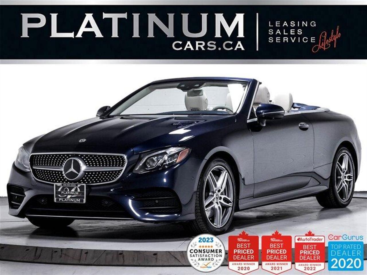 Used 2019 Mercedes-Benz E-Class E450 4MATIC,CABRIOLET,AMG SPORT,COMFORT,BURMESTER for sale in Toronto, ON