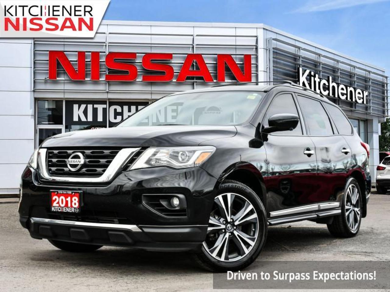 Used 2018 Nissan Pathfinder 4x4 Platinum  7 Passanger Seat for sale in Kitchener, ON