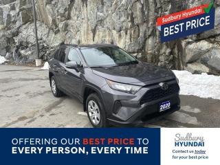 <p> a popular compact SUV. Heres a brief description of the 2020 Toyota RAV4 LE AWD:

Powertrain: The RAV4 LE AWD is likely equipped with a capable engine and features all-wheel drive (AWD). The AWD system enhances traction and stability</p>
<p> making it suitable for a variety of road and weather conditions.

Interior Features: The LE trim typically offers a comfortable and well-equipped interior. Standard features may include a touchscreen infotainment system</p>
<p> and multiple USB ports. The RAV4 LE AWD might also include features like a rearview camera and keyless entry.

Safety Features: Toyota prioritizes safety</p>
<p> and the RAV4 is likely to come equipped with Toyota Safety Sense 2.0 (TSS-P). This safety suite often includes features such as pre-collision systems</p>
<p> and more.

Comfort and Space: The RAV4 LE AWD is designed to provide a comfortable and spacious interior for both the driver and passengers. The rear seats are typically foldable</p>
<p> allowing for increased cargo space when needed.

Exterior Styling: The RAV4 is known for its robust and modern exterior design. The LE trim may feature 17-inch wheels and other exterior enhancements</p>
<p> allowing drivers to handle a variety of terrains with confidence.

Our used vehicle pricing is updated daily to ensure that you are being offered a competitive price as compared to similar vehicles across the province. When you buy from Sudbury Hyundai you know that you are getting the best possible price</p>
<a href=http://www.sudburyhyundai.com/used/Toyota-RAV4-2020-id10332182.html>http://www.sudburyhyundai.com/used/Toyota-RAV4-2020-id10332182.html</a>