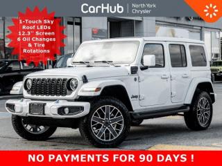 New 2024 Jeep Wrangler 4xe High Altitude LEDs Sky Roof Tow Grp Heated Leather 12.3'' Screen for sale in Thornhill, ON
