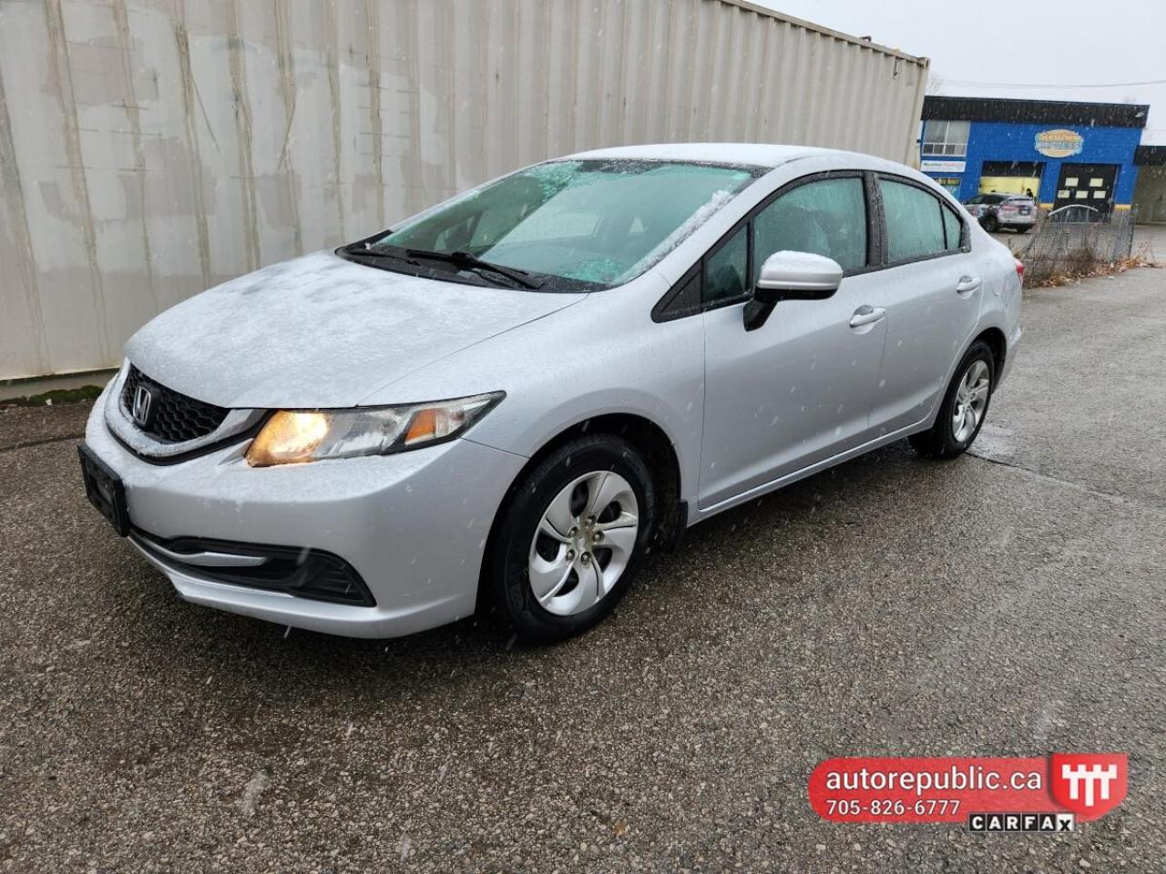Used 2015 Honda Civic LX Certified Extended Warranty No Accidents for sale in Orillia, ON