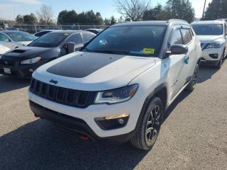 Used 2019 Jeep Compass Trailhawk 4WD, Leather, Pano Roof, Nav, Tow Pkg, Heated Steering + Seats, BeatsAudio & Much More! for sale in Guelph, ON