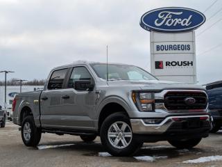 <b>Aluminum Wheels, SYNC, Blind Spot Detection, Dynamic Hitch Assist, Apple CarPlay, Android Auto, Remote Start, Heavy Duty Suspension, Lane Keep Assist, Forward Collision Alert, Ford Co-Pilot360, Proximity Key, Tow Package, 4G WiFi, SiriusXM</b><br> <br> <br> <br>  The Ford F-Series is the best-selling vehicle in Canada for a reason. Its simply the most trusted pickup for getting the job done. <br> <br>The perfect truck for work or play, this versatile Ford F-150 gives you the power you need, the features you want, and the style you crave! With high-strength, military-grade aluminum construction, this F-150 cuts the weight without sacrificing toughness. The interior design is first class, with simple to read text, easy to push buttons and plenty of outward visibility. With productivity at the forefront of design, the F-150 makes use of every single component was built to get the job done right!<br> <br> This iconic silver metallic Super Crew 4X4 pickup   has a 10 speed automatic transmission and is powered by a  400HP 3.5L V6 Cylinder Engine.<br> <br> Our F-150s trim level is XLT. Upgrading to the class leader, this Ford F-150 XLT comes very well equipped with remote keyless entry and remote engine start, dynamic hitch assist, Ford Co-Pilot360 that features lane keep assist, pre-collision assist and automatic emergency braking. Enhanced features include aluminum wheels, chrome exterior accents, SYNC 4 with enhanced voice recognition, Apple CarPlay and Android Auto, FordPass Connect 4G LTE, steering wheel mounted cruise control, a powerful audio system, cargo box lights, power door locks and a rear view camera to help when backing out of a tight spot.<br><br> View the original window sticker for this vehicle with this url <b><a href=http://www.windowsticker.forddirect.com/windowsticker.pdf?vin=1FTFW1E87PKF77409 target=_blank>http://www.windowsticker.forddirect.com/windowsticker.pdf?vin=1FTFW1E87PKF77409</a></b>.<br> <br>To apply right now for financing use this link : <a href=https://www.bourgeoismotors.com/credit-application/ target=_blank>https://www.bourgeoismotors.com/credit-application/</a><br><br> <br/> Incentives expire 2024-04-01.  See dealer for details. <br> <br>Discount on vehicle represents the Cash Purchase discount applicable and is inclusive of all non-stackable and stackable cash purchase discounts from Ford of Canada and Bourgeois Motors Ford and is offered in lieu of sub-vented lease or finance rates. To get details on current discounts applicable to this and other vehicles in our inventory for Lease and Finance customer, see a member of our team. </br></br>Discover a pressure-free buying experience at Bourgeois Motors Ford in Midland, Ontario, where integrity and family values drive our 78-year legacy. As a trusted, family-owned and operated dealership, we prioritize your comfort and satisfaction above all else. Our no pressure showroom is lead by a team who is passionate about understanding your needs and preferences. Located on the shores of Georgian Bay, our dealership offers more than just vehiclesits an experience rooted in community, trust and transparency. Trust us to provide personalized service, a diverse range of quality new Ford vehicles, and a seamless journey to finding your perfect car. Join our family at Bourgeois Motors Ford and let us redefine the way you shop for your next vehicle.<br> Come by and check out our fleet of 70+ used cars and trucks and 100+ new cars and trucks for sale in Midland.  o~o