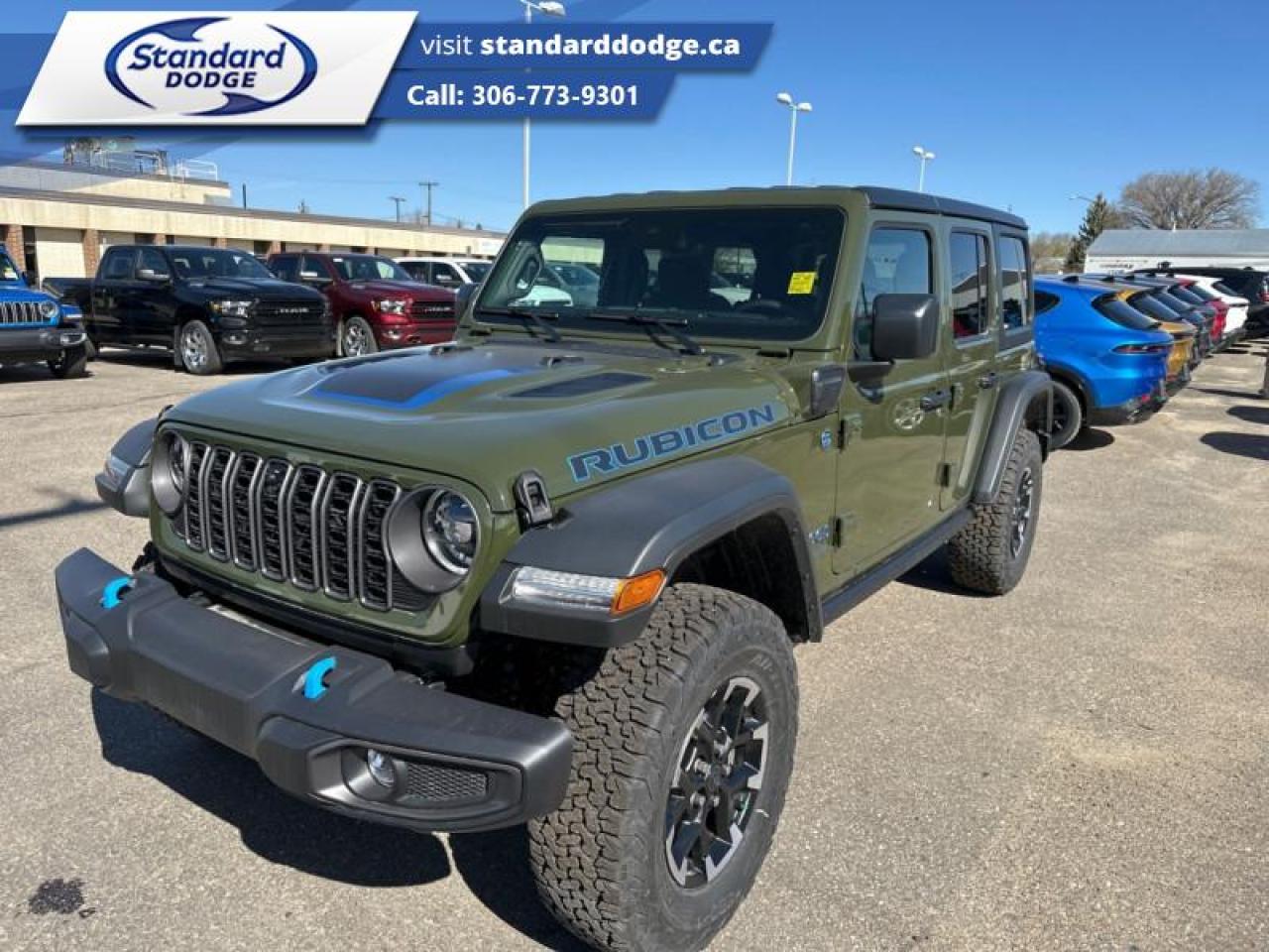 New 2024 Jeep Wrangler 4xe RUBICON for sale in Swift Current, SK