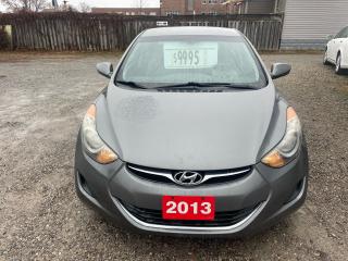 <div>2013 Hyundai elentra GL grey on gray has clean carfax no accidents reported comes with power windows and locks keyless entry and much more looks and runs great </div>