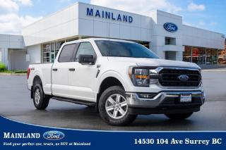 <p><strong><span style=font-family:Arial; font-size:18px;>Explore the world of automotive excellence with our dealerships unbeatable selection of cars! Allow us to introduce the brand new 2023 Ford F-150 XLT model, a reflection of unparalleled craftsmanship and design, housed right here at Mainland Ford..</span></strong></p> <p><strong><span style=font-family:Arial; font-size:18px;>This pristine, never driven pickup truck is an epitome of strength, wrapped in a crisp white exterior that gleams under the sun and paired with a suave grey interior that gives it an air of eminent sophistication..</span></strong> <br> Under the hood of this rugged beauty lies a robust 3.5L V6 engine, seamlessly paired with a 10-speed automatic transmission that promises an invigorating drive each time.. Our F-150 XLT comes adorned with the 301A LONGBOX package, making it your ultimate companion for both work and play.</p> <p><strong><span style=font-family:Arial; font-size:18px;>Unveil a world of comfort and convenience with features such as remote start and trailer brake control, ensuring your journeys are smooth and worry-free..</span></strong> <br> This vehicle enhances your driving experience with its arsenal of options, ranging from traction control and ABS brakes to power windows and power steering.. Safety is paramount with the 2023 Ford F-150 XLT.</p> <p><strong><span style=font-family:Arial; font-size:18px;>It is equipped with dual front impact airbags, electronic stability, and a security system, providing peace of mind with every turn..</span></strong> <br> Our F-150 also boasts a rear exterior parking camera, ensuring you tackle those tricky parking spots with ease.. Inside the SuperCrew Cab, you will find enough room for everyone and everything.</p> <p><strong><span style=font-family:Arial; font-size:18px;>The 1-touch down and 1-touch up feature, along with manual lumbar support, ensures maximum comfort for those long drives..</span></strong> <br> The cabin is not just about comfort, its also about control.. With steering wheel mounted audio controls and speed control, you have the power right at your fingertips.</p> <p><strong><span style=font-family:Arial; font-size:18px;>This powerhouse of a vehicle, standing tall on its fully automatic headlights, is ready to illuminate your way forward..</span></strong> <br> The F-150s heated door mirrors laugh in the face of frosty mornings, while its delay-off headlights ensure youre never left in the dark.. At Mainland Ford, we speak your language.</p> <p><strong><span style=font-family:Arial; font-size:18px;>Our team is committed to ensuring you receive the best customer service and helping you find the perfect vehicle to suit your needs..</span></strong> <br> This 2023 Ford F-150 XLT, brand new and ready to conquer the road, could be yours.. Experience the perfect blend of power, comfort, and safety.</p> <p><strong><span style=font-family:Arial; font-size:18px;>So why wait? Come down to Mainland Ford today and drive away in your dream vehicle.</span></strong></p><hr />
<p><br />
To apply right now for financing use this link : <a href=https://www.mainlandford.com/credit-application/ target=_blank>https://www.mainlandford.com/credit-application/</a><br />
<br />
Book your test drive today! Mainland Ford prides itself on offering the best customer service. We also service all makes and models in our World Class service center. Come down to Mainland Ford, proud member of the Trotman Auto Group, located at 14530 104 Ave in Surrey for a test drive, and discover the difference!<br />
<br />
***All vehicle sales are subject to a $599 Documentation Fee, $149 Fuel Surcharge, $599 Safety and Convenience Fee, $500 Finance Placement Fee plus applicable taxes***<br />
<br />
VSA Dealer# 40139</p>

<p>*All prices are net of all manufacturer incentives and/or rebates and are subject to change by the manufacturer without notice. All prices plus applicable taxes, applicable environmental recovery charges, documentation of $599 and full tank of fuel surcharge of $76 if a full tank is chosen.<br />Other items available that are not included in the above price:<br />Tire & Rim Protection and Key fob insurance starting from $599<br />Service contracts (extended warranties) for up to 7 years and 200,000 kms<br />Custom vehicle accessory packages, mudflaps and deflectors, tire and rim packages, lift kits, exhaust kits and tonneau covers, canopies and much more that can be added to your payment at time of purchase<br />Undercoating, rust modules, and full protection packages<br />Flexible life, disability and critical illness insurances to protect portions of or the entire length of vehicle loan?im?im<br />Financing Fee of $500 when applicable<br />Prices shown are determined using the largest available rebates and incentives and may not qualify for special APR finance offers. See dealer for details. This is a limited time offer.</p>